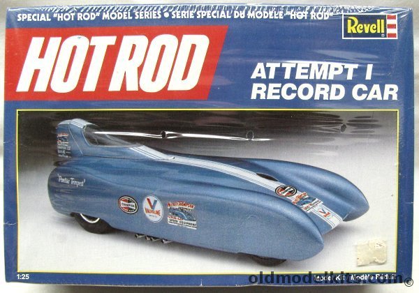 Revell 1/25 Mickey Thompson's Attempt 1 Record Car - Hot Rod Issue, 7119 plastic model kit